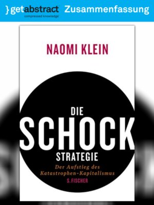 cover image of Die Schock-Strategie (Zusammenfassung)